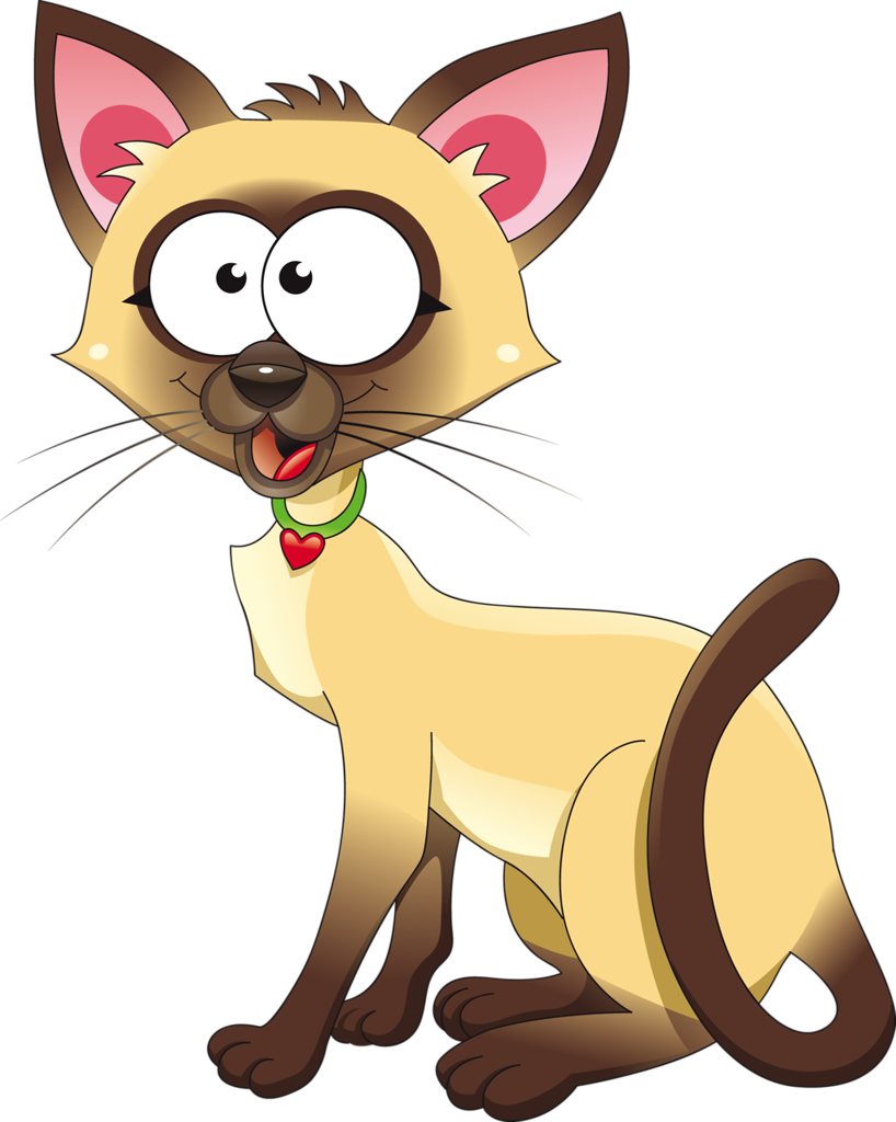 Фото, Автор Missis - Cartoon Cat Illustration (818x1024), Png Download