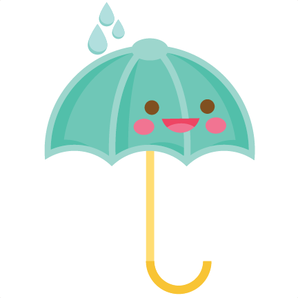 Cute Umbrella Clipart (432x432), Png Download