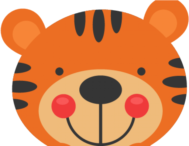 Tiger Clipart Cute Transparent (640x480), Png Download