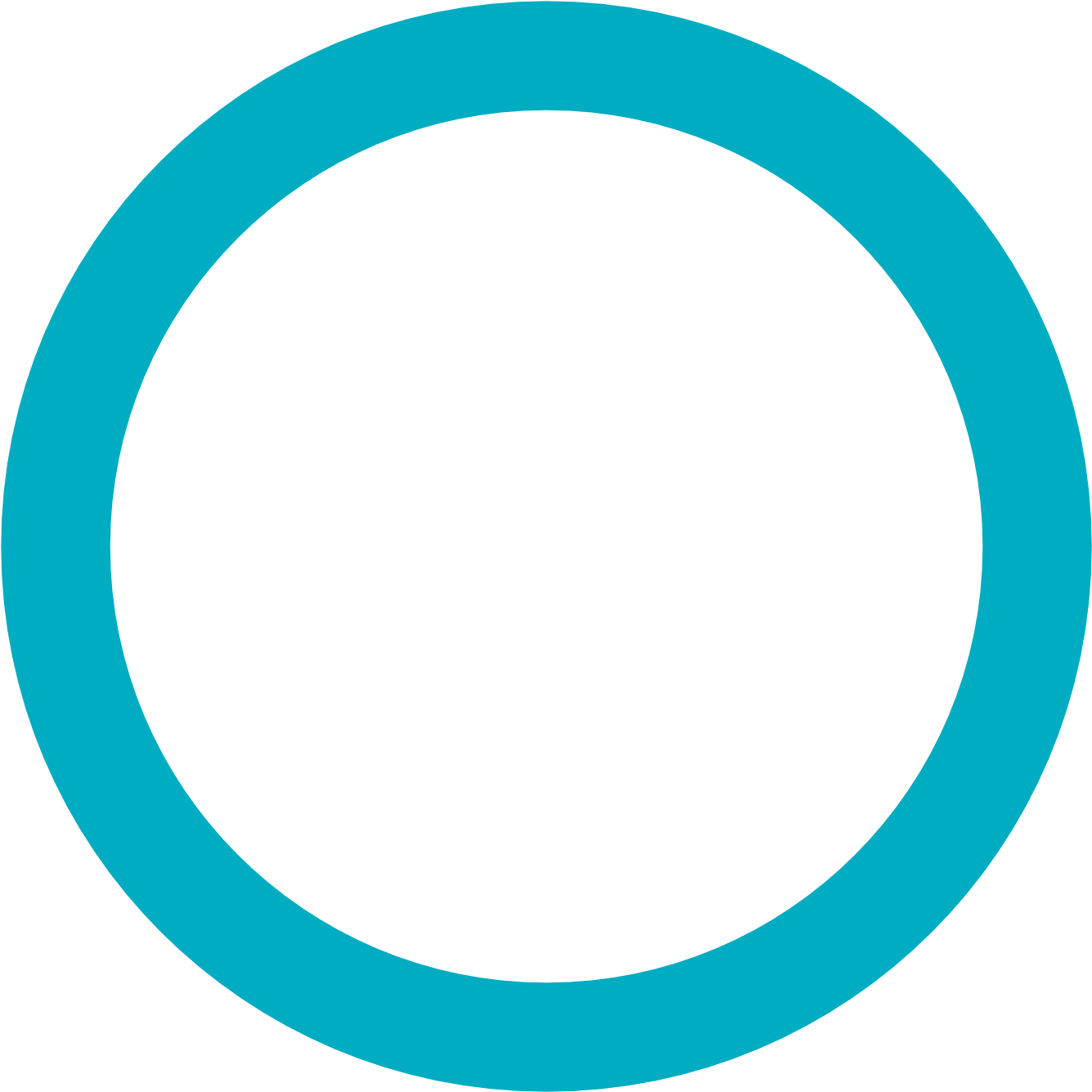 Circle Clipart Colored Circle - Blue Arrow Icon Png (1600x1600), Png Download