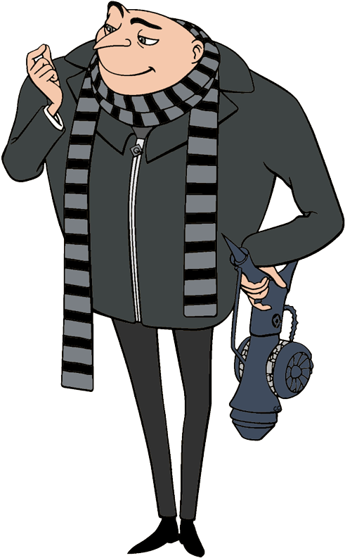 Icon 256 - Felonious Gru Clip Art (500x804), Png Download