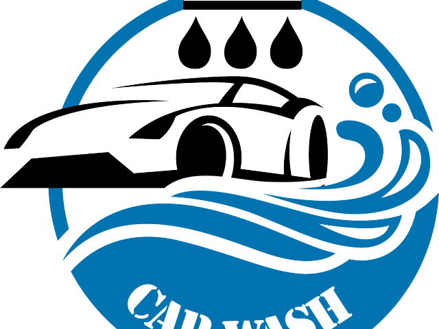 Car Wash Clipart - Car Wash Logo Png (640x480), Png Download