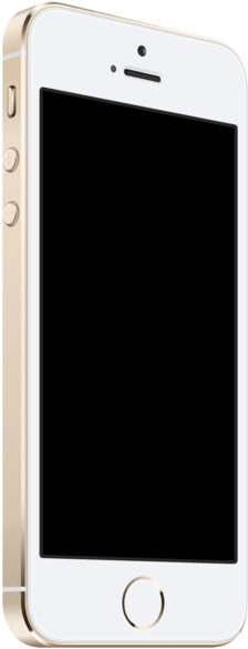 Iphone Clipart Iphone Screen - Iphone 5s Mockup Png (740x740), Png Download
