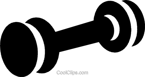 Dumbbell - Dumbbell Clip Art (480x255), Png Download