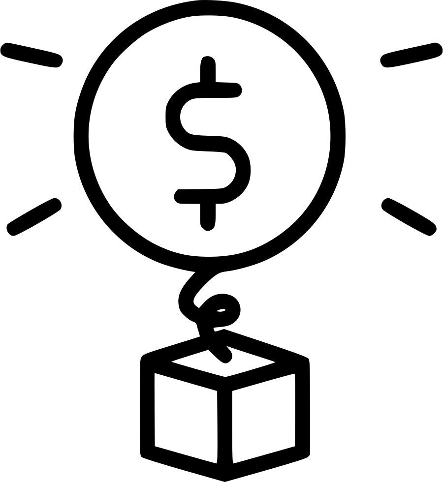 Surprise Money Dollar Sign Svg Png Icon Free Download - Portable Network Graphics (900x980), Png Download