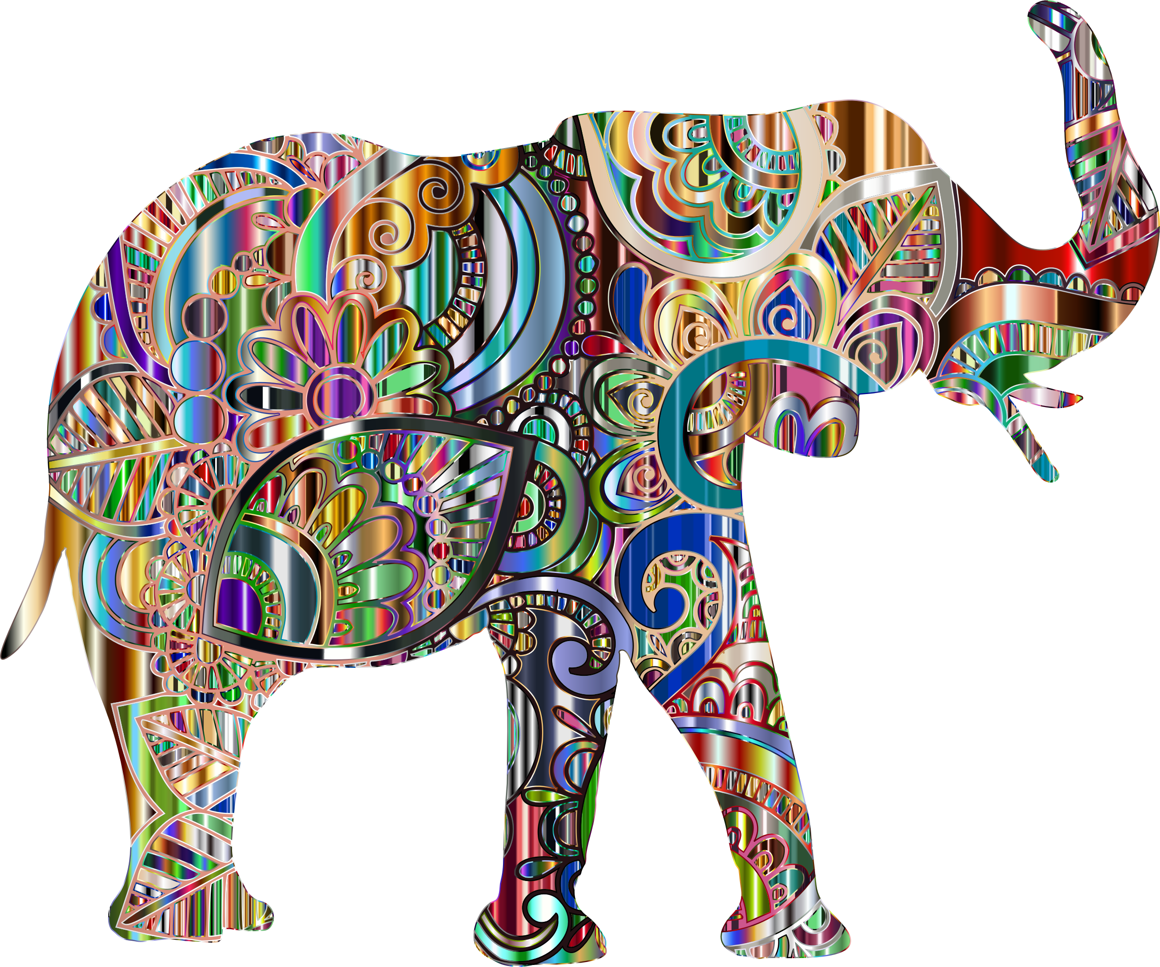 Big Image - Elephant (2334x1946), Png Download
