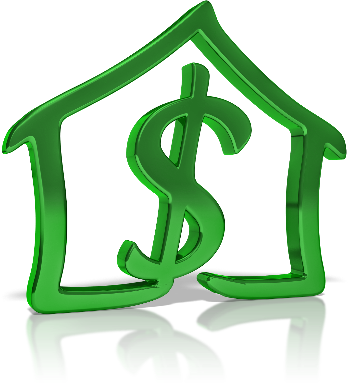 Refinancing Bonds To Save Money For Taxpayers - House Money Green (1500x1600), Png Download