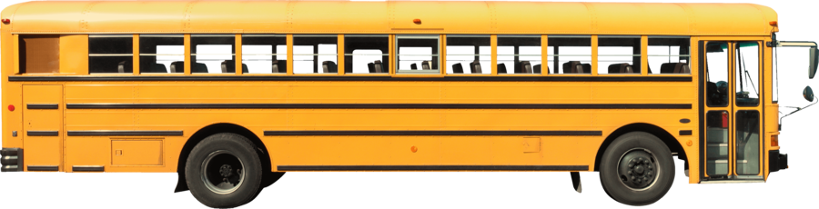 Download Transit Style School Bus Clipart School Bus - School Bus (900x230), Png Download