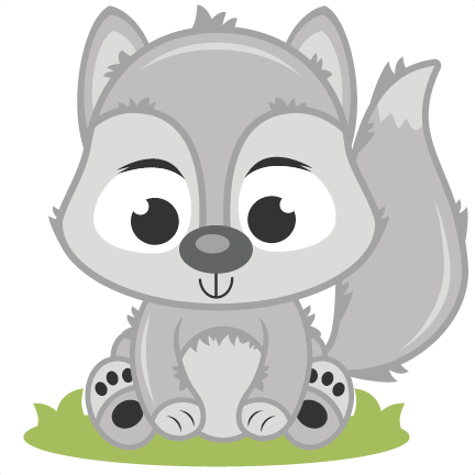 Stock Baby Clip Art Pinterest Wolves Cutting Files - Clipart Baby Wolf (432x432), Png Download