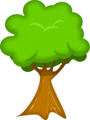 Pine Tree Clip Art Png - Transparent Background Tree Clipart (300x401), Png Download