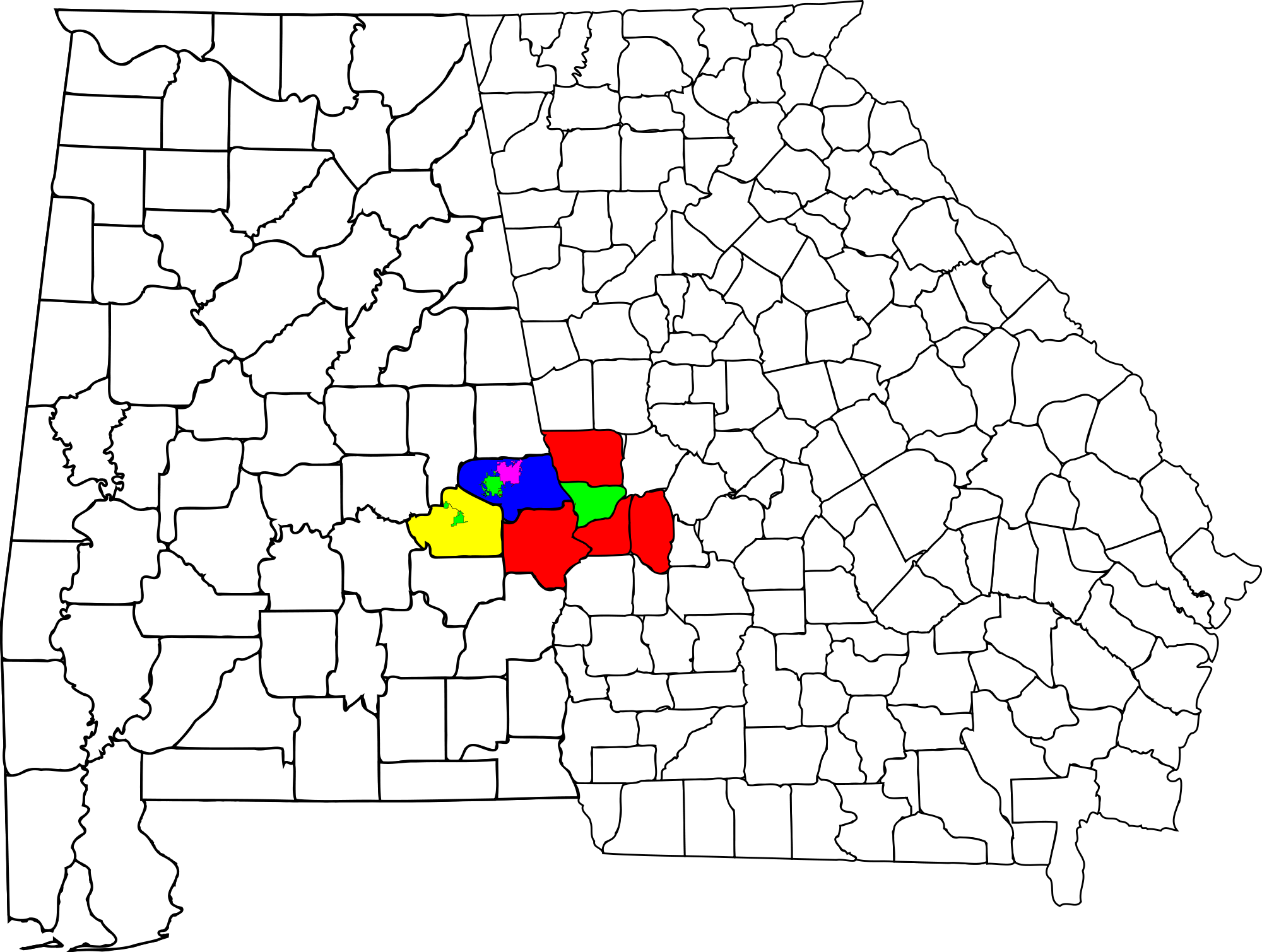 Open - County Ga (2000x1509), Png Download