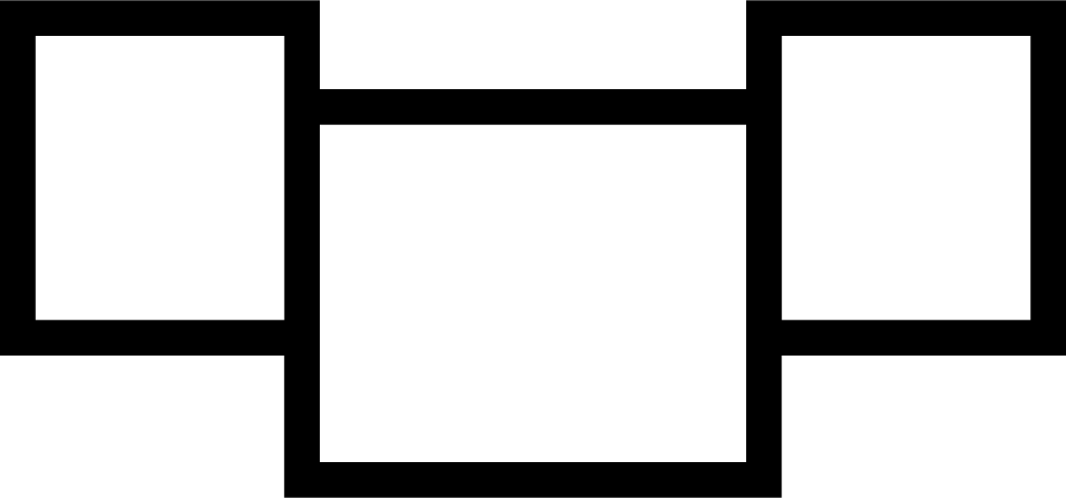 Banner Outline Symbol - Portable Network Graphics (980x458), Png Download