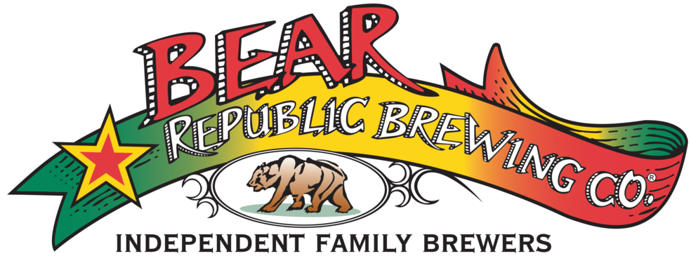 Bearrepublicbc Banner Logo 2017 White Outline - Bear Republic (1000x384), Png Download