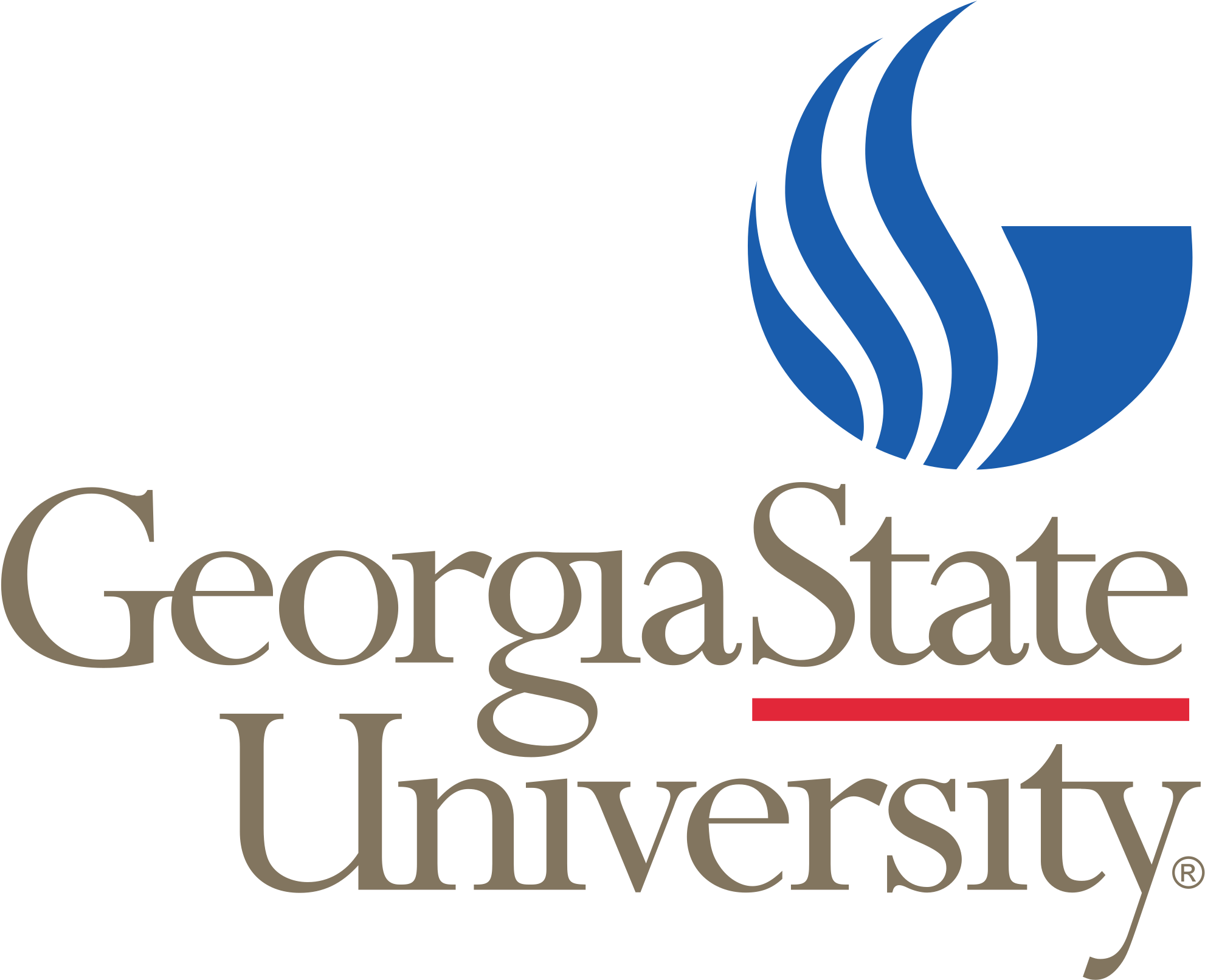 Atlanta Vector Ga Logo - Georgia State University Logo (2000x1631), Png Download