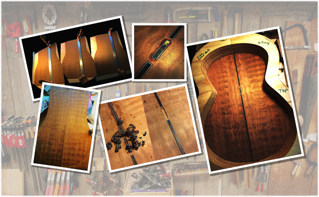 Quilted Mahogany Back With The New Sj Outline In Chalk - Plywood (1024x632), Png Download