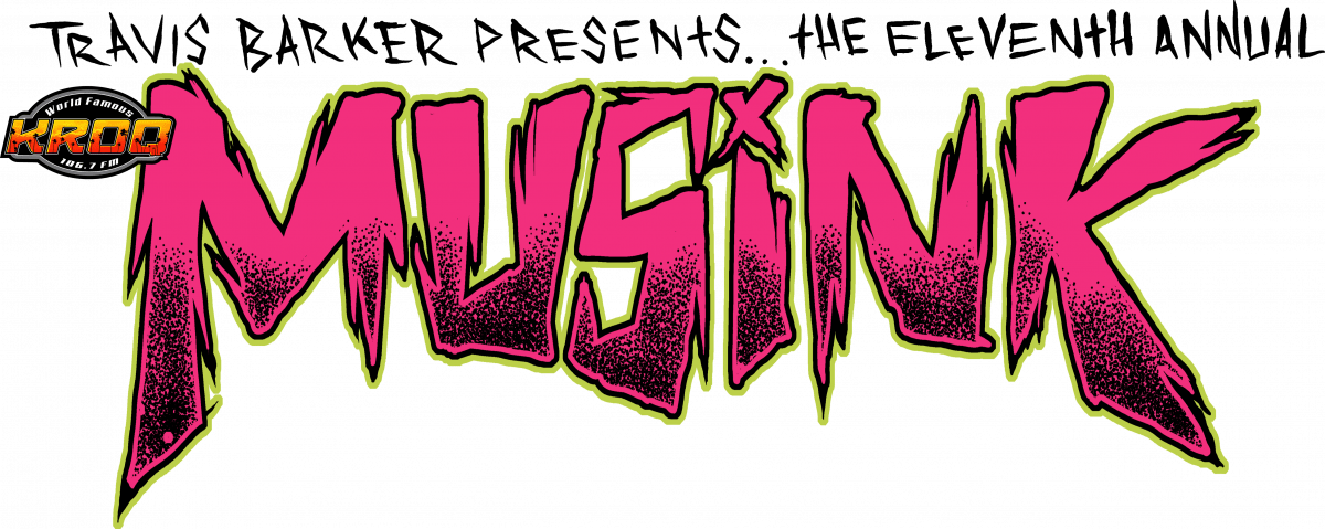 Travis Barker's Musink, Presented By Kroq - Oc Fair & Event Center (1200x479), Png Download