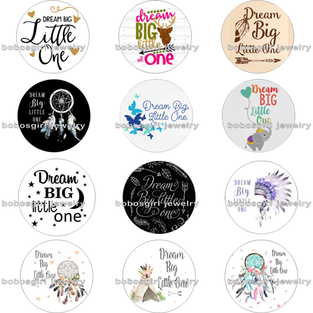 Banner Bar Png For - Dream Big Little One Nursery Quote Wall Decal Sticker (640x639), Png Download