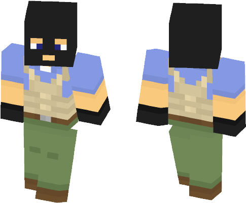 Male Minecraft Skins - Skin Minecraft Mobile Legends (584x497), Png Download