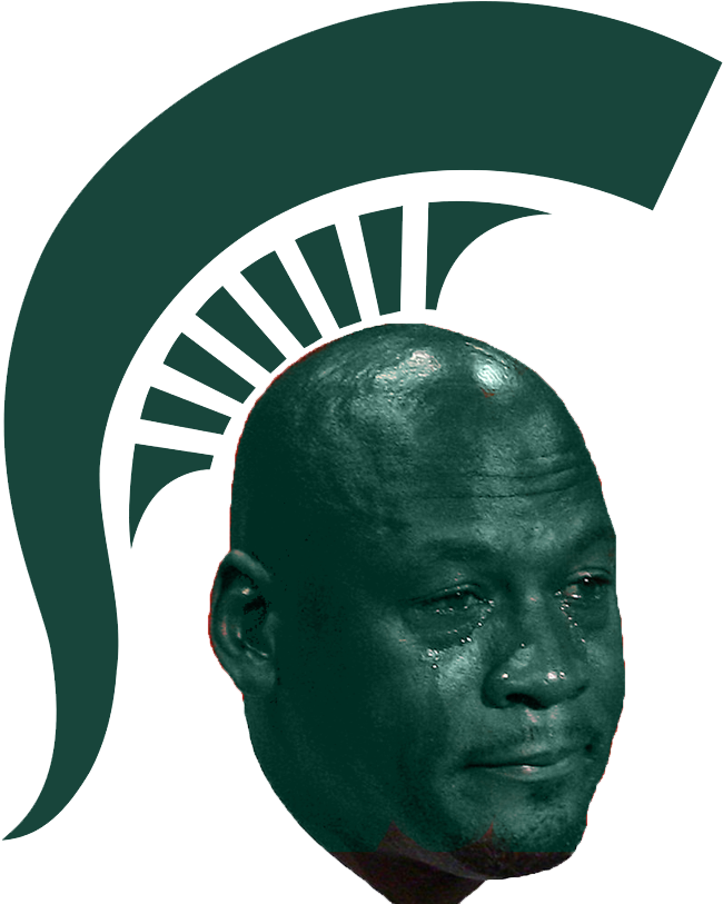 After Mtsu - Michigan State Spartans (700x812), Png Download