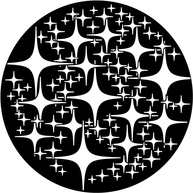 Fairy Dust - Apollo Fairy Dust Steel Gobo Ms-1087 (800x800), Png Download