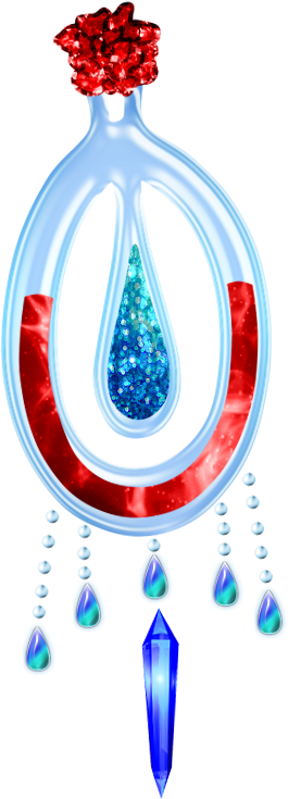 Veronica's Fairy Dust Bottle Rosexinh - Wiki (461x764), Png Download