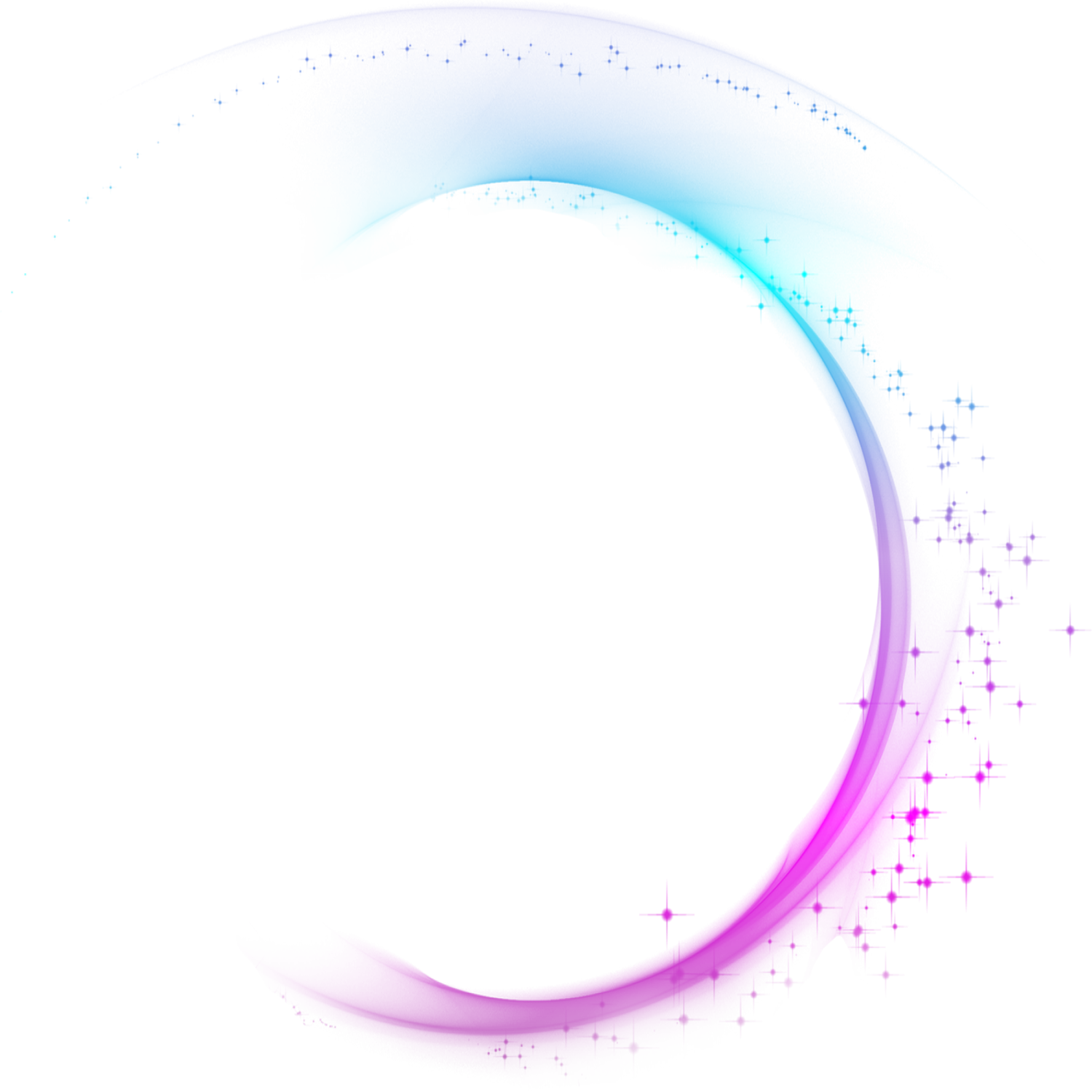 Fairy Dust, Picture Frames, Fairies, Moroccan, Minimalism, - Circle (1500x1500), Png Download