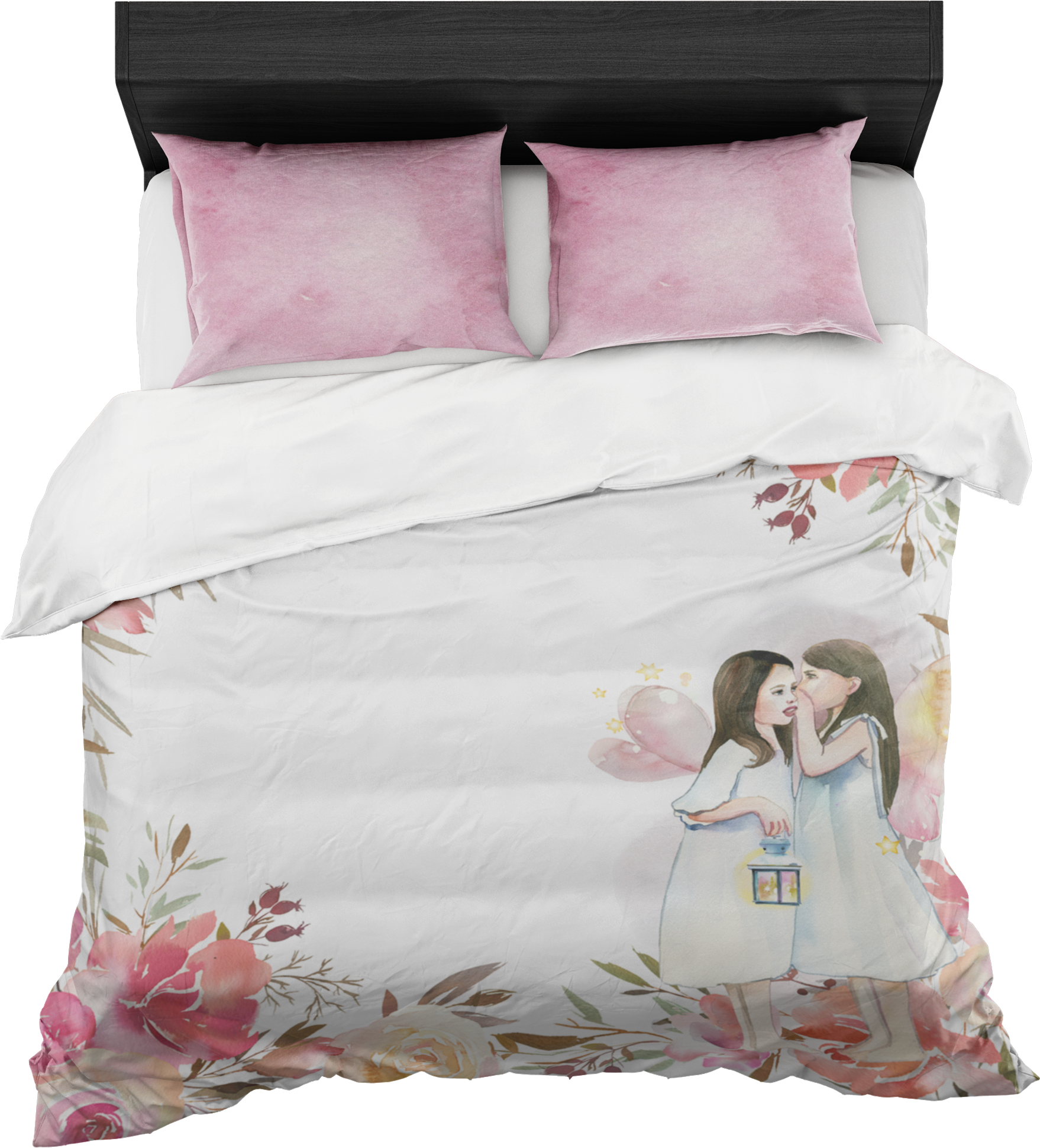 Fairy Dust Duvet Cover And Shams Set - Duvet Cover (2000x2000), Png Download