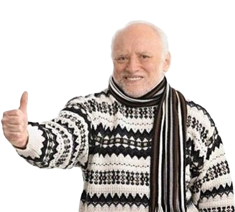 Ds41kcm - Hide The Pain Harold Sweater (642x453), Png Download