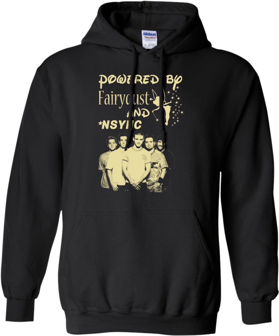Nsync Unisex Shirt Powered By Fairydust And Nsync - Ace Family Merch Hoodie (1155x1155), Png Download