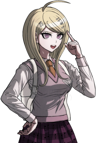 You Can't Get Spoiled For Ndrv3 If You Spoil It For - Kaede Akamatsu Sprites Full Body (540x475), Png Download