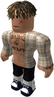 Xxxtentacion Dreads Png Banner - Look Like Xxxtentacion In Roblox (420x420), Png Download