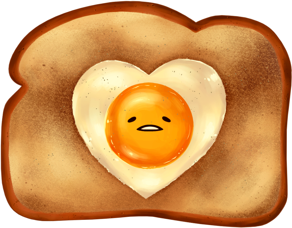 Gudetama In A Basket - Basket (1060x852), Png Download