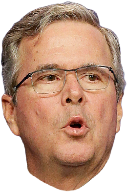 Thumb Image - Jeb Bush Head Transparent (317x435), Png Download