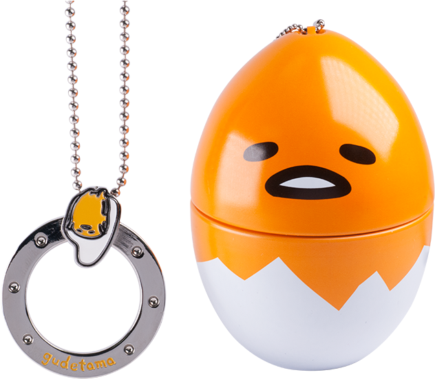 Gudetama Darts Holder Necklace - Locket (800x800), Png Download