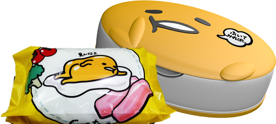 In A Nutshell - きんちゃくポーチ 巾着袋 ぐでたま 見んなよ サンリオ 20×20… (1016x433), Png Download