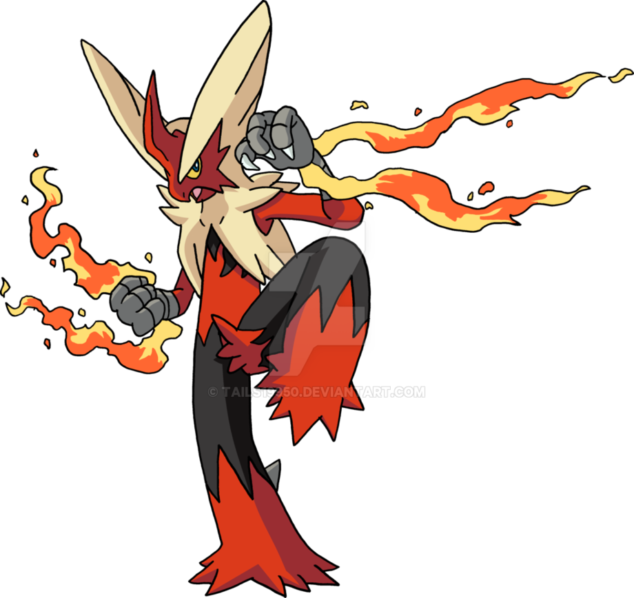Blaziken Transparent Mega Png Black And White Stock - Mega Blaziken (920x868), Png Download