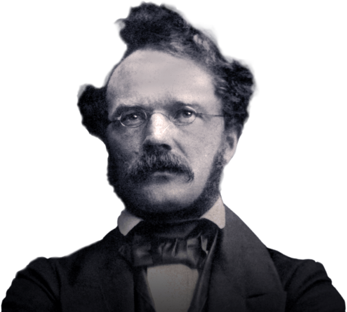 Werner - Porträt Von Werner Von Siemens 1847 (1920x1080), Png Download