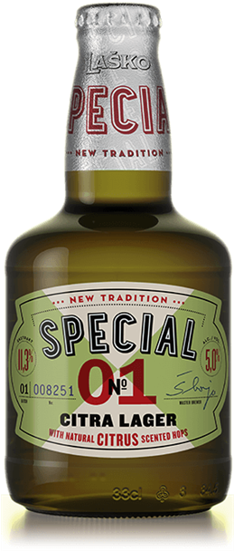 Beer Bottles Lasko Special - Laško Lager (258x633), Png Download