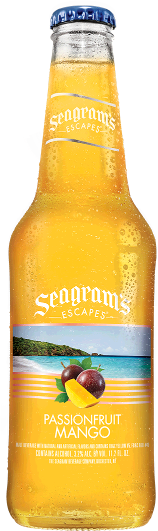 Passionfruit Mango Bottle - Seagrams Wine Coolers (324x1080), Png Download