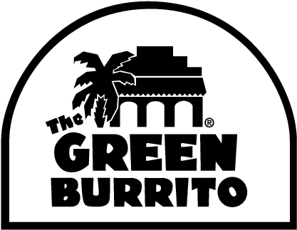 Food - Green Burrito Logo Png (436x338), Png Download