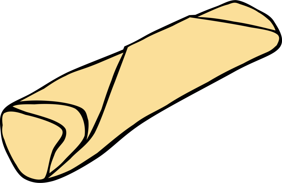 Breakfast Burrito Mexican Cuisine Enchilada Taco - Egg Roll Clip Art (525x340), Png Download