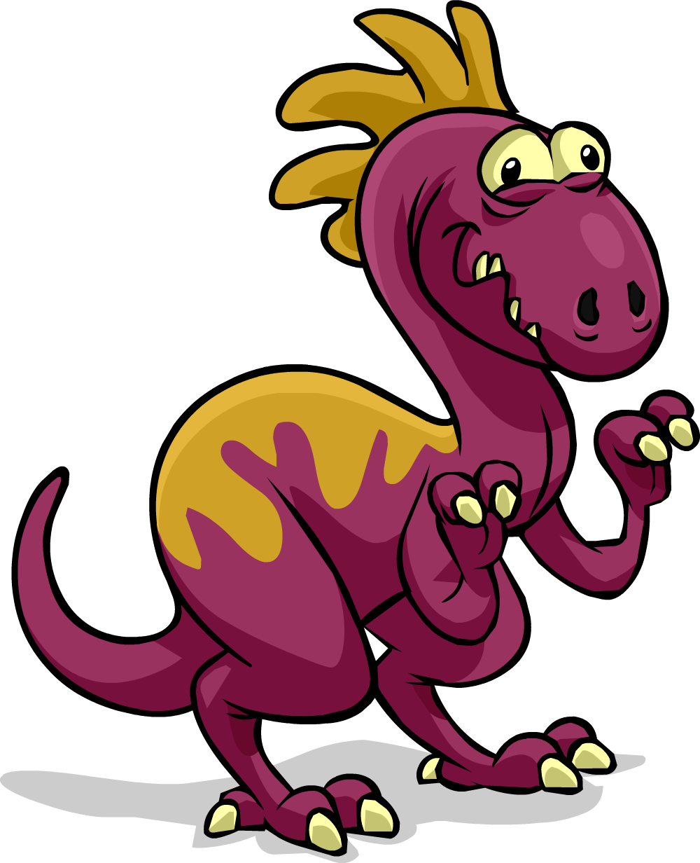 Velociraptor - Club Penguin Dinosaurs (1000x1232), Png Download