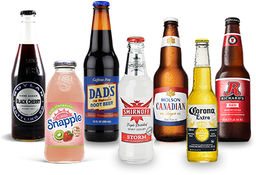 The Drinks - Snapple Orangeade, 16 Fl Oz Glass Bottles, 12 Pack (543x375), Png Download