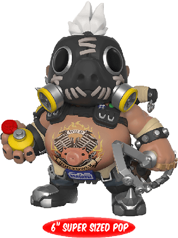 Vinyl Roadhog - Roadhog Pop (525x525), Png Download
