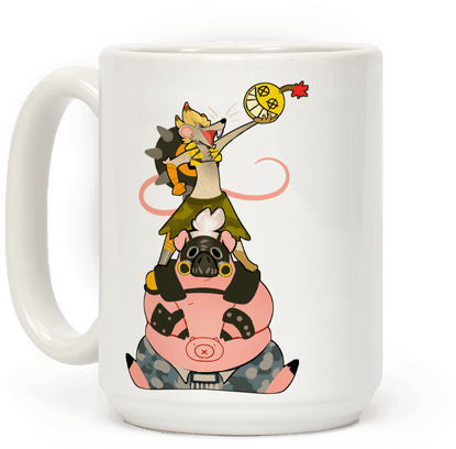 Our Names Are Junkrat And Roadhog Coffee Mug - T-shirt (484x484), Png Download