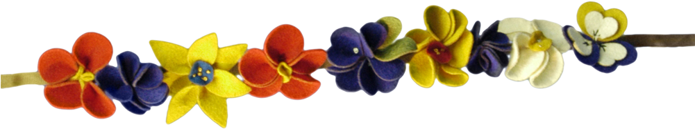 Image Gallery - Flowers On A Rope (1000x227), Png Download