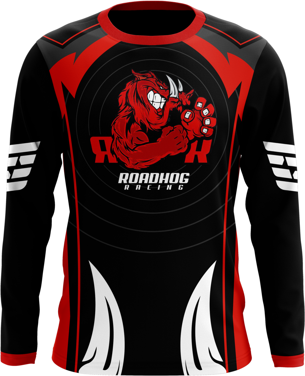 Roadhog Long Sleeve Jersey - Sleeve (1600x1600), Png Download