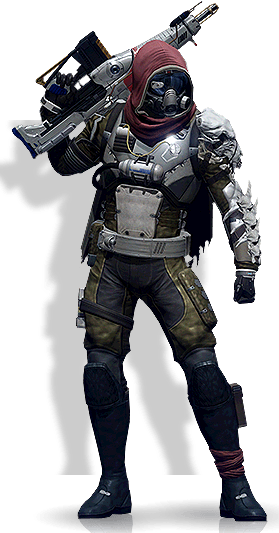 Classes In Destiny - Destiny Hunter Png (279x533), Png Download