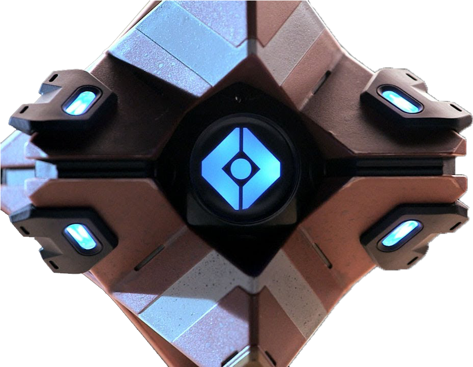 The Ghost Is An Ai And He Sounds Like Just That, Perhaps - Destiny Ghost (1280x720), Png Download