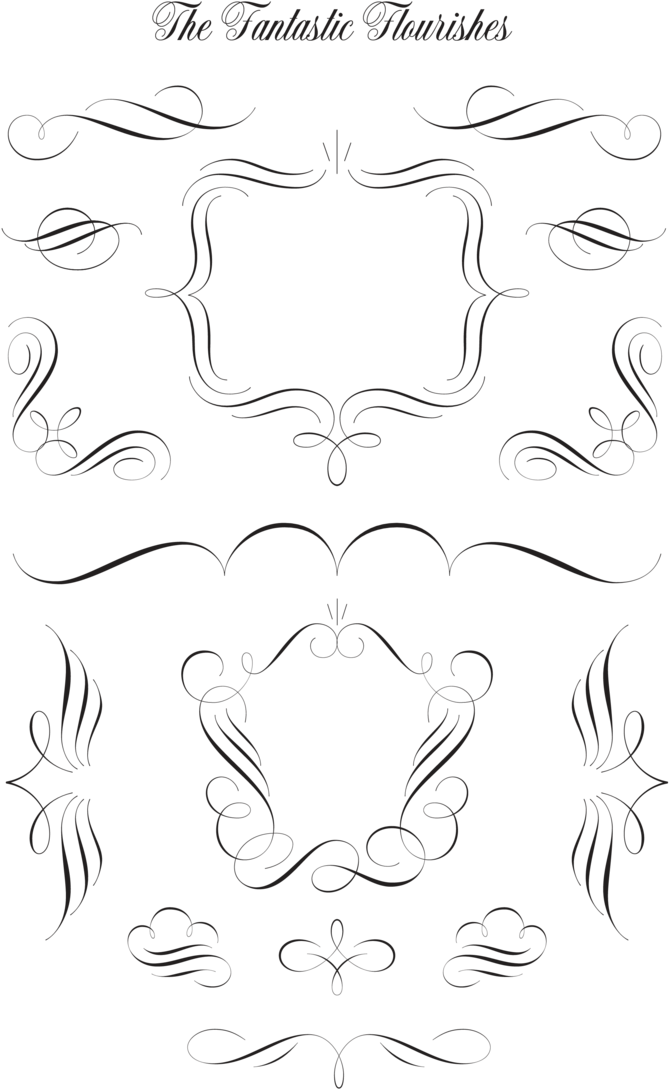 Fantastic Flourishes Collection Two - Jpeg (750x1191), Png Download